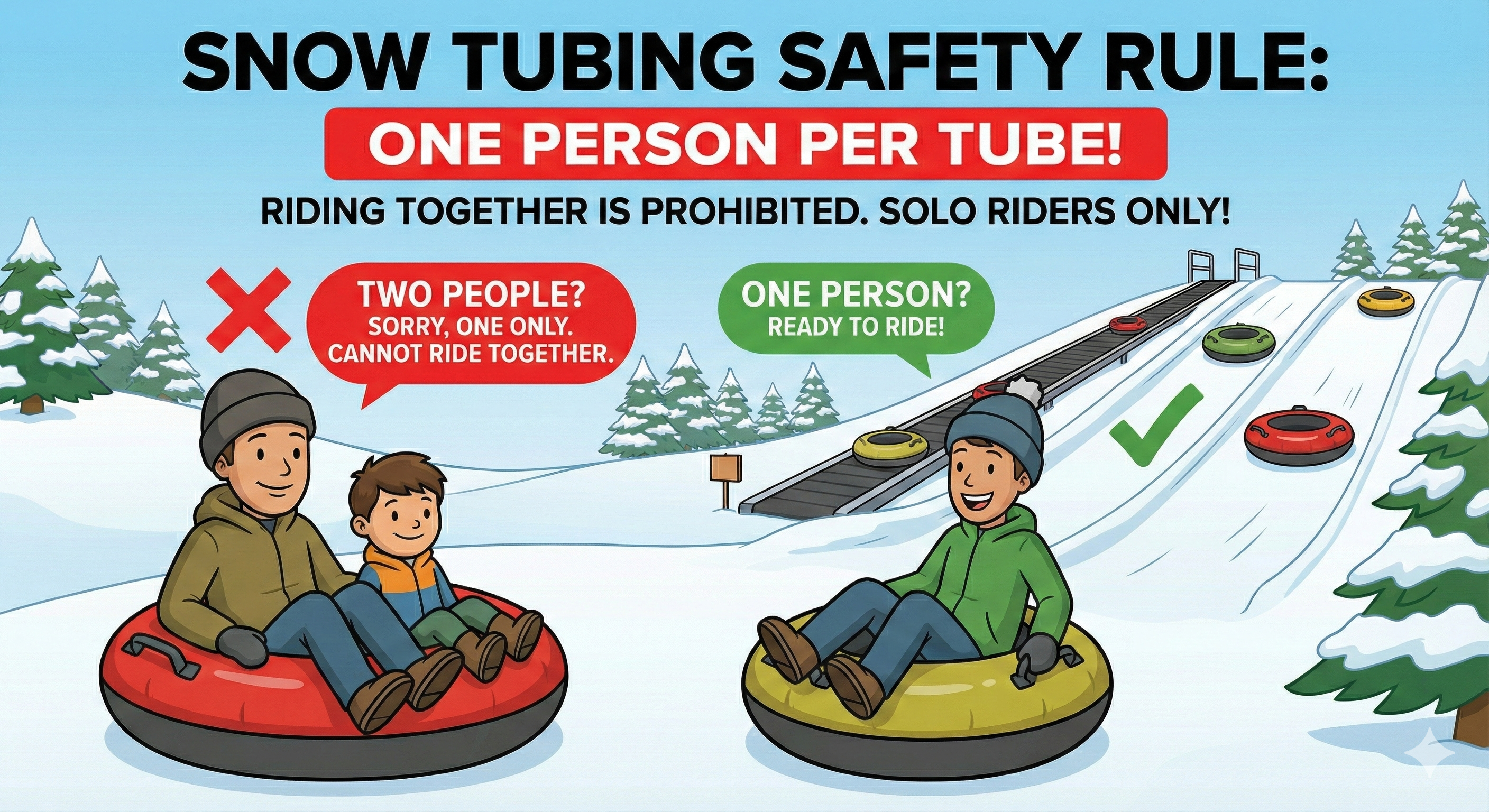 Tubing Safety Rule